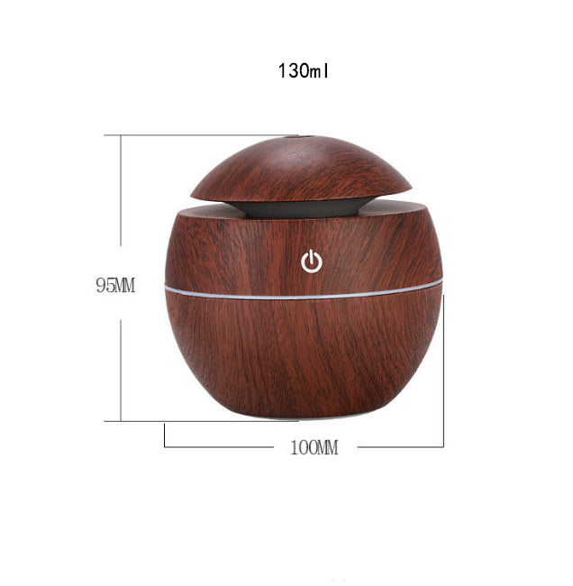 5V wood grain humidifier aromatherapy locomotive load disinfection and purification humidifie